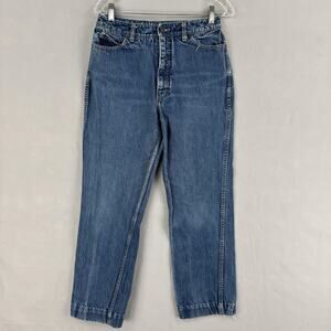 Vintage Calvin Klein Jeans Womens 28x27 Medium Wash High Rise Straight 90s